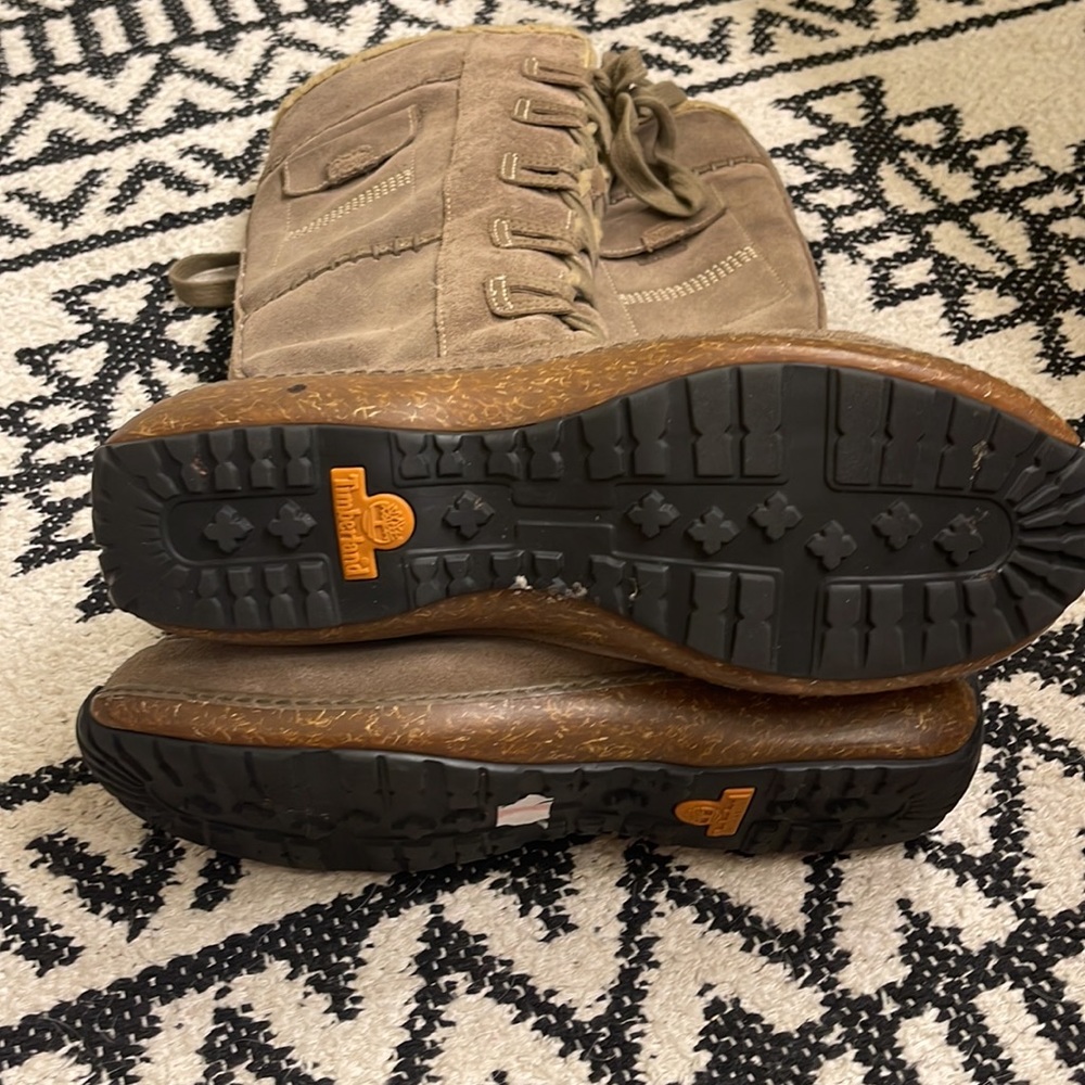 Timberland timberland women granby tall waterproof taupe boot size 9.5 - Picture 7 of 8